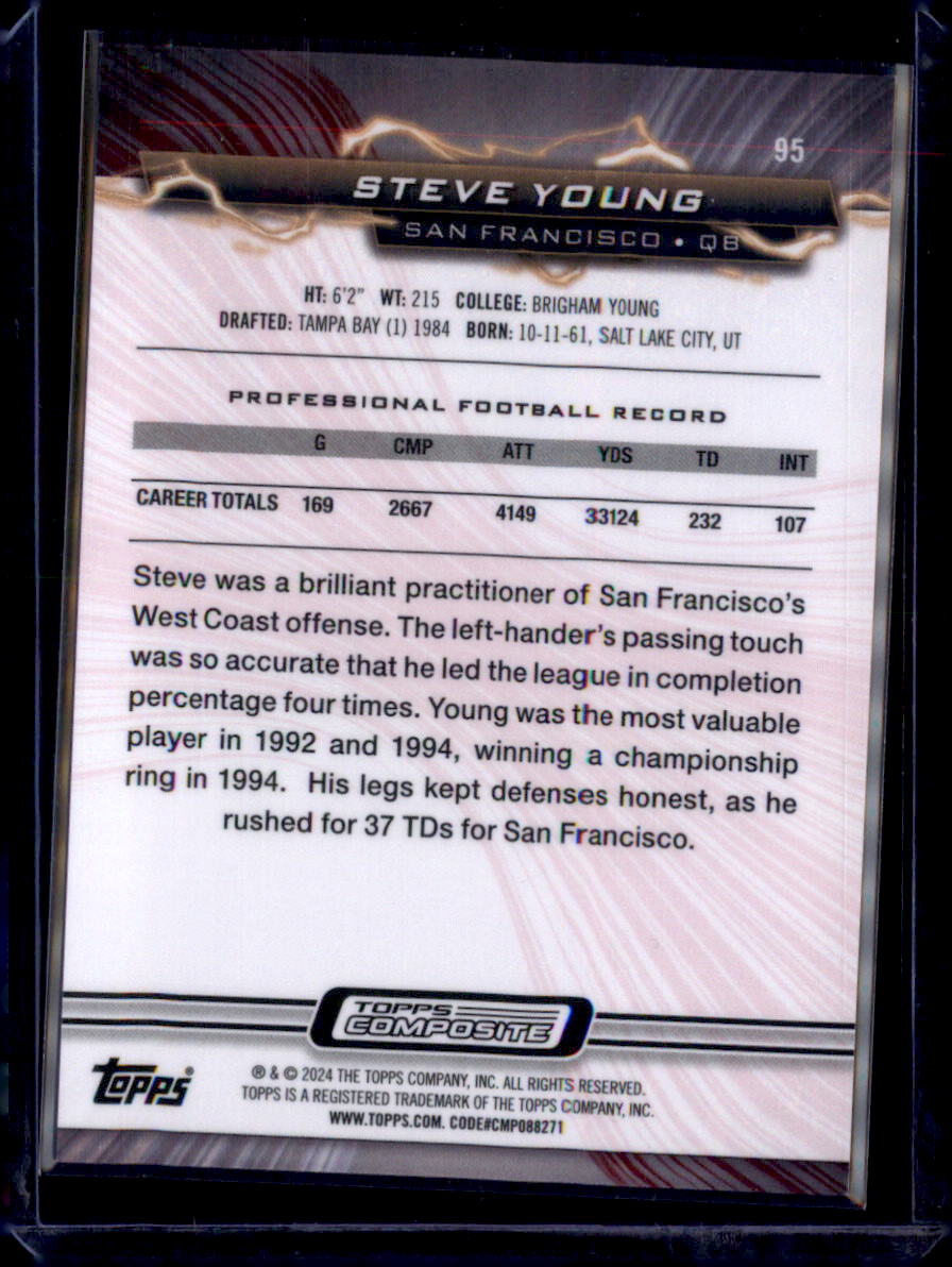 2023 Topps Composite #95 Steve Young base
