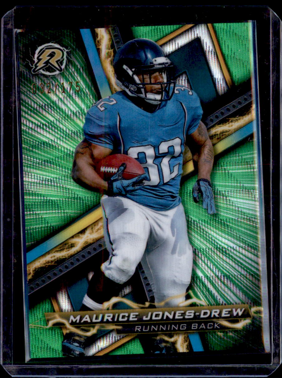 2023 Topps Composite #87 Maurice Jones-Drew Resurgence Green Surge #/175