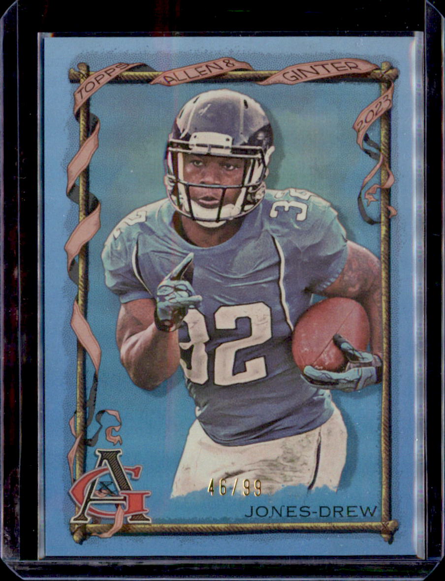 2023 Topps Composite #411 Maurice Jones-Drew Allen & Ginter Blue Portrait #/99