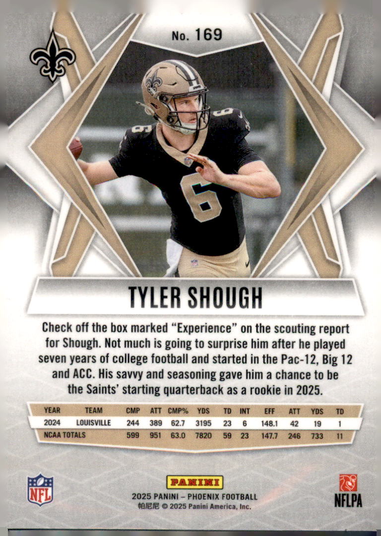 2025 Panini Phoenix #169 Tyler Shough