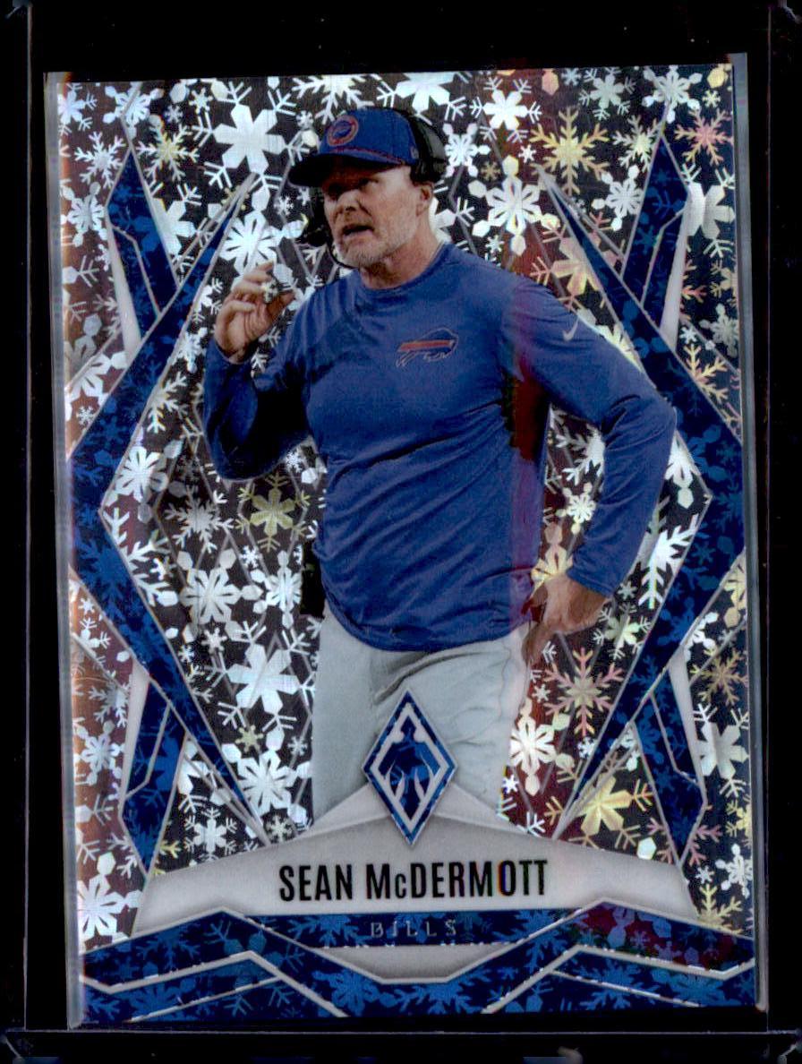 2025 Panini Phoenix #42 Sean McDermott Silver Winter Prizm