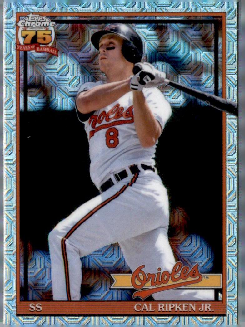 2026 Topps #91C-63 Cal Ripken Jr. 1991 Topps Baseball 35th Anniversary Chrome