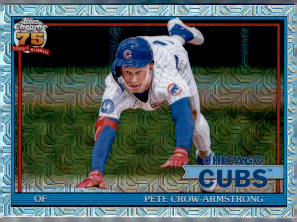2026 Topps Pete Crow-Armstrong 1991 Topps Baseball 35th Anniversary Chrome