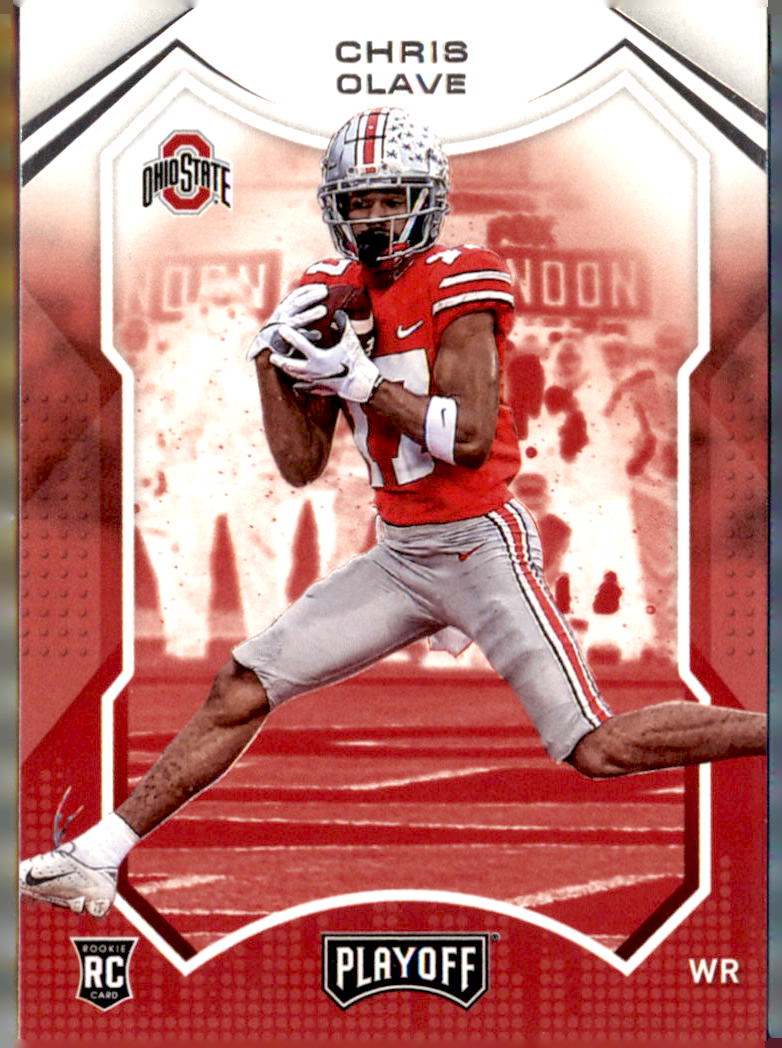 2022 Panini Chronicles Draft Picks #10 Chris Olave Playoff Gold #/10