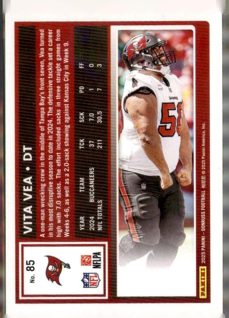 2025 Donruss #85 Vita Vea