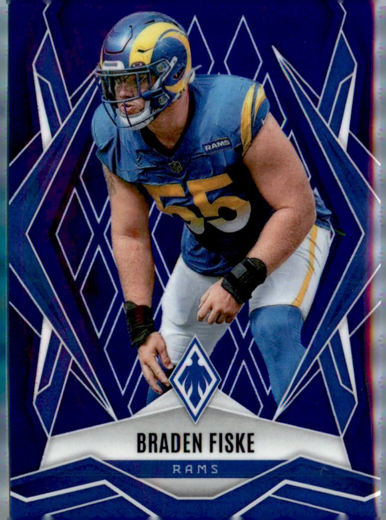 2025 Panini Phoenix #82 Braden Fiske Blue Prizm #/50