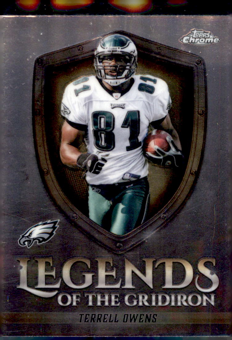 2025 Topps Chrome #LOG-20 Terrell Owens Legends of the Gridiron