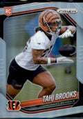 2025 Panini Prizm #335 Tahj Brooks Silver