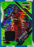 2025 Panini Prizm #PJY-CJS C.J. Stroud Premier Jerseys Neon Green Pulsar