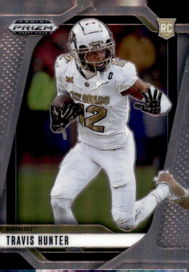2025 Panini Prizm Draft Picks #21 Travis Hunter Prizms Silver
