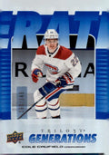 2023-24 Upper Deck Trilogy #TG-13B Cole Caufield Generations Blue #/349