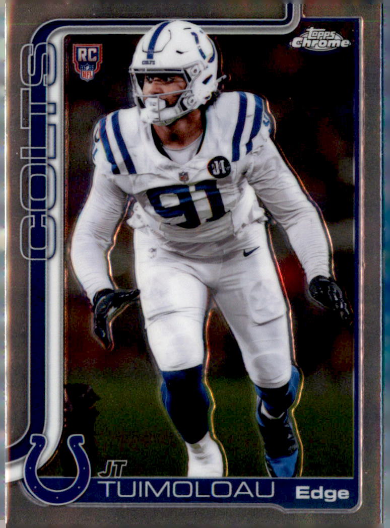2025 Topps Chrome #356 JT Tuimoloau