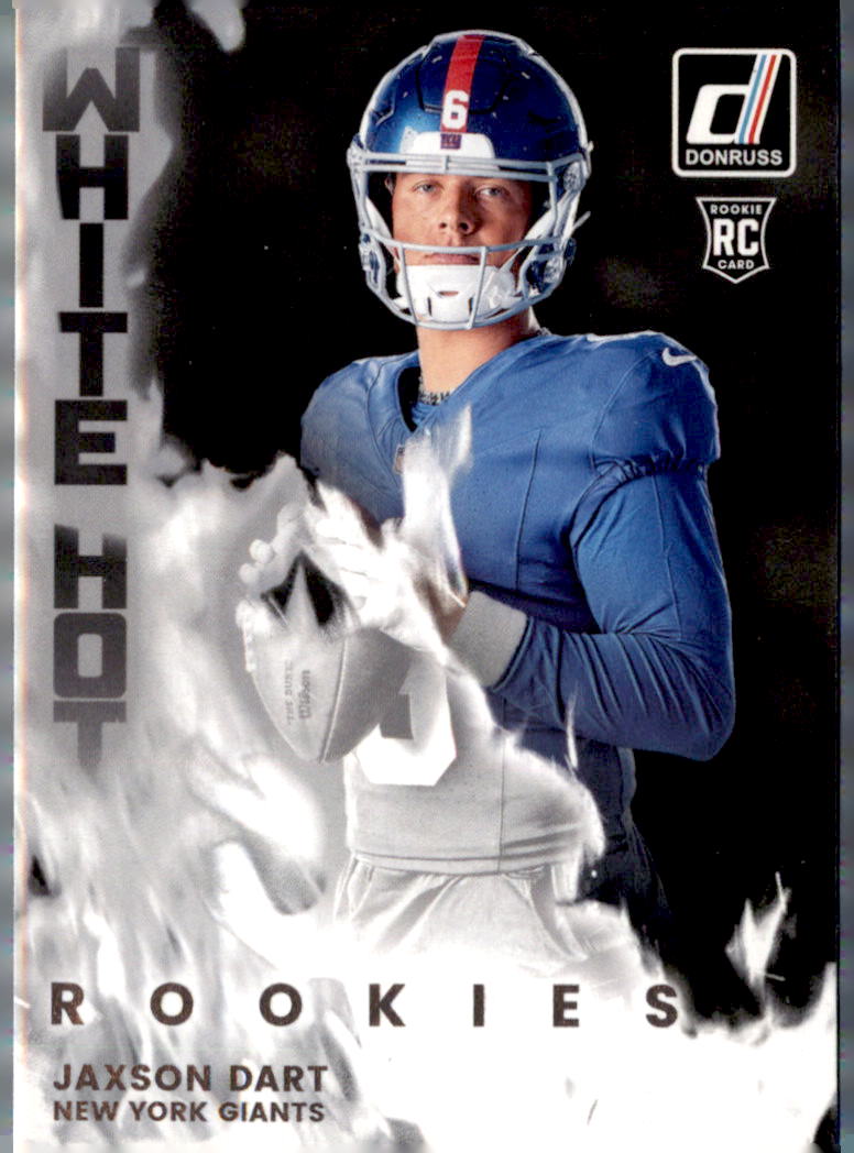 2025 Donruss #WHR-JXD Jaxson Dart White Hot Rookies