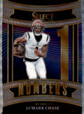 2025 Panini Select #3 Ja'Marr Chase Select Numbers
