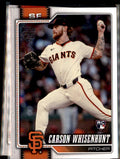 2026 Topps #184 Carson Whisenhunt
