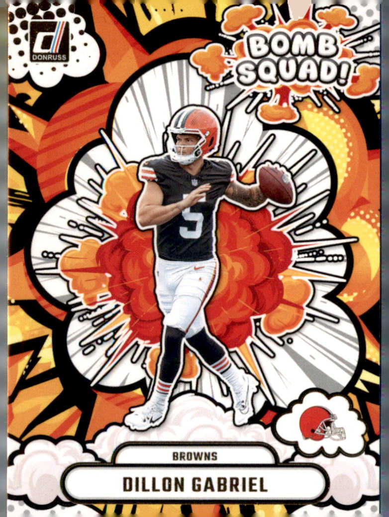 2025 Donruss #BS-DGL Dillon Gabriel Bomb Squad
