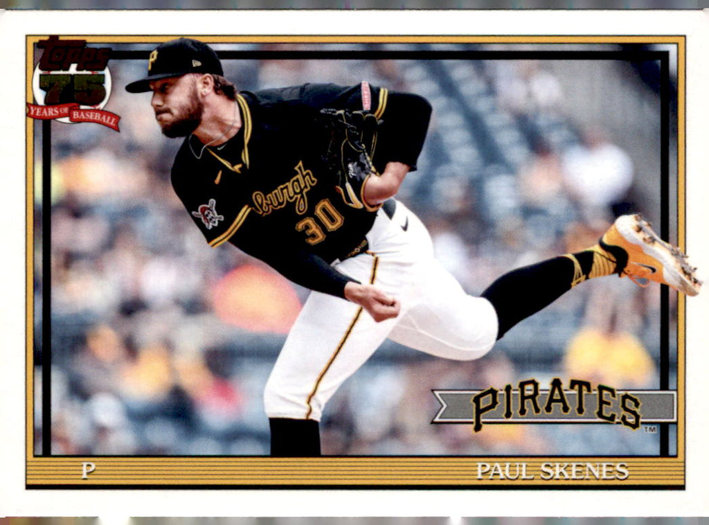 2026 Topps #T91-50 Paul Skenes 1991 Topps Baseball 35th Anniversary (Series One)