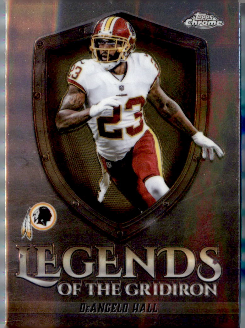 2025 Topps Chrome #LOG-35 DeAngelo Hall Legends of the Gridiron