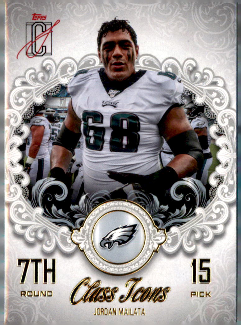 2025 Topps Signature Class #CI-14 Jordan Mailata Class Icons
