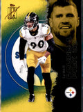 2025 Topps Signature Class #96 T.J. Watt Blue & Yellow