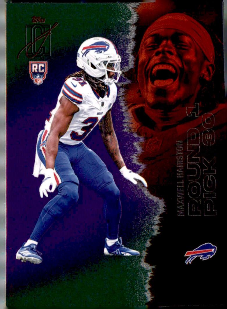 2025 Topps Signature Class #143 Maxwell Hairston Green & Purple