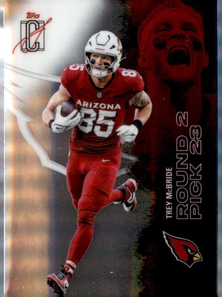 2025 Topps Signature Class #1 Trey McBride Chrome