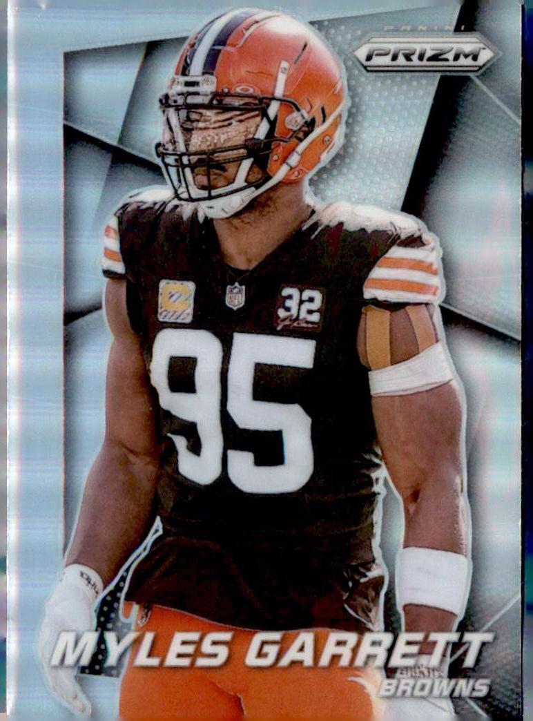 2024 Panini Prizm #8 Myles Garrett Prizm Flashback Silver Prizm