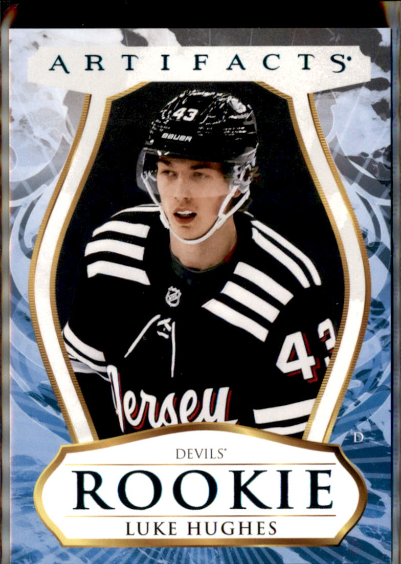 2023-24 Upper Deck Artifacts #192 Luke Hughes Turquoise
