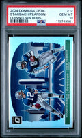 2024 Panini Donruss Optic Downtown Duos #12 Staubach/Pearson PSA 10