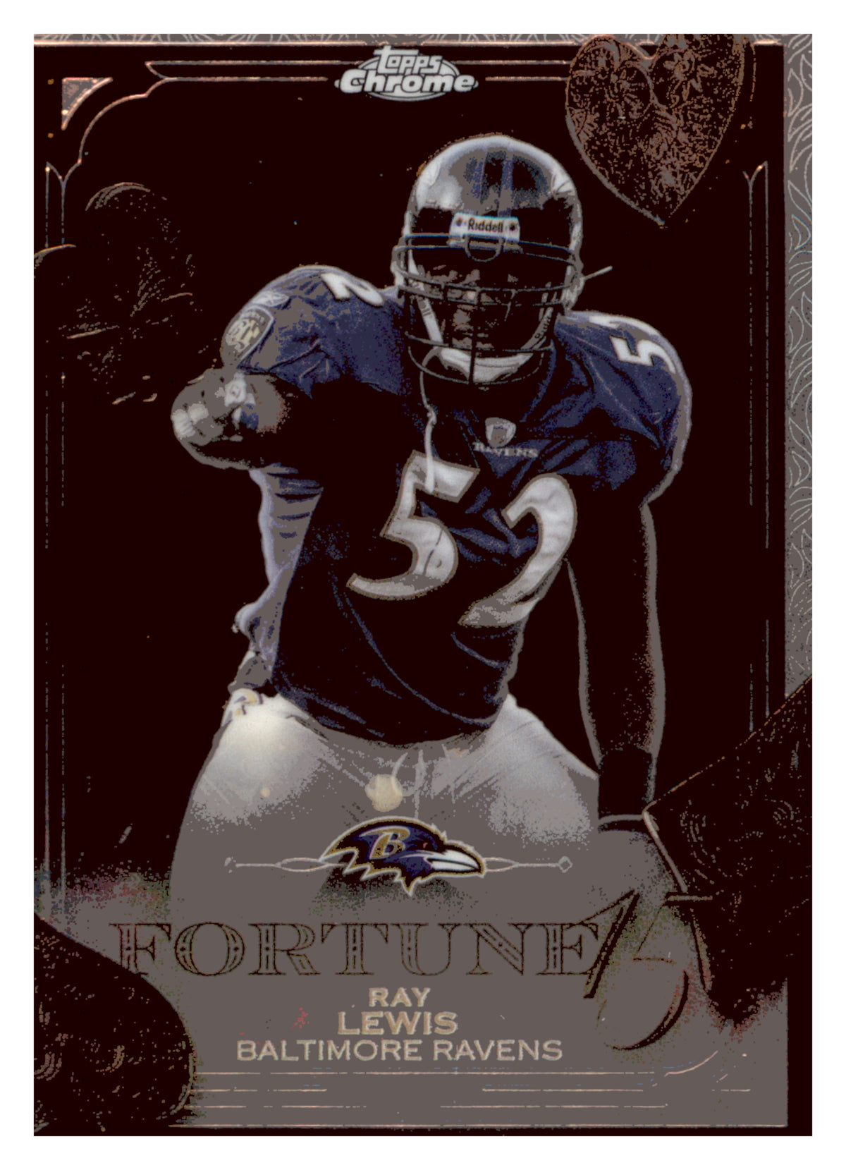 2025 Topps Chrome #F15-31 Ray Lewis Fortune 15