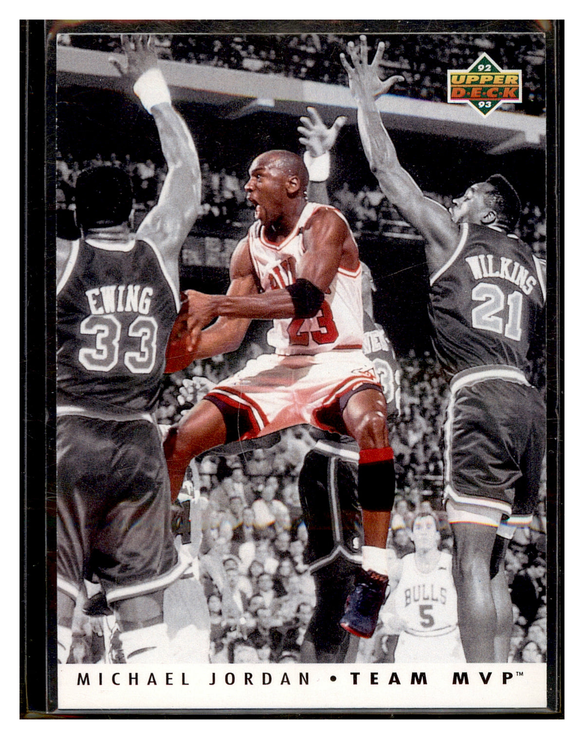 1992-93 Upper Deck #TM5 Michael Jordan Team MVPs