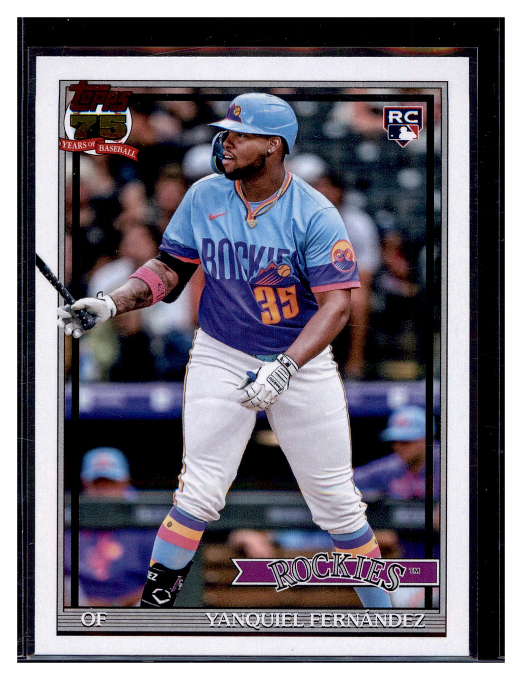 2026 Topps Yanquiel Fernandez 1991 Topps Baseball 35th Anniversary (Series One)
