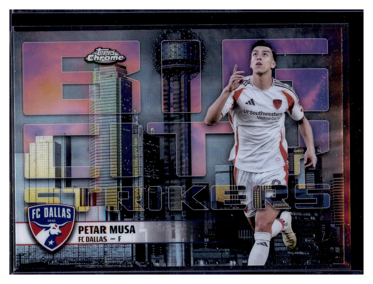 2025 Topps Chrome MLS #BCS-12 Petar Musa Big City Strikers