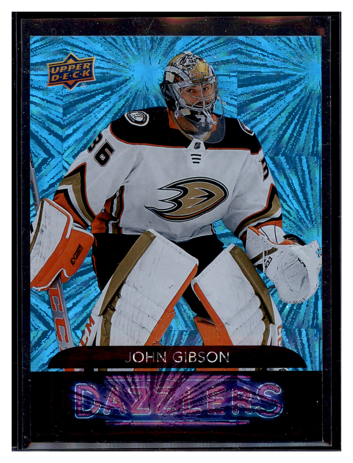 2020-21 Upper Deck #DZ-51 John Gibson Dazzlers