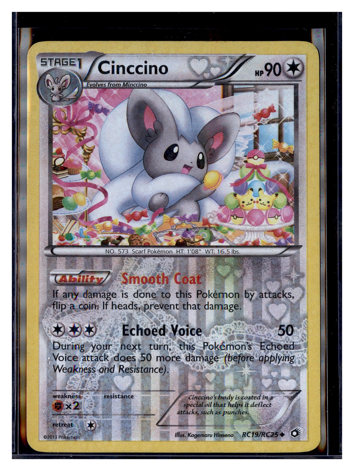 Legendary Treasures: Radiant Collection #RC19/RC25 Cinccino