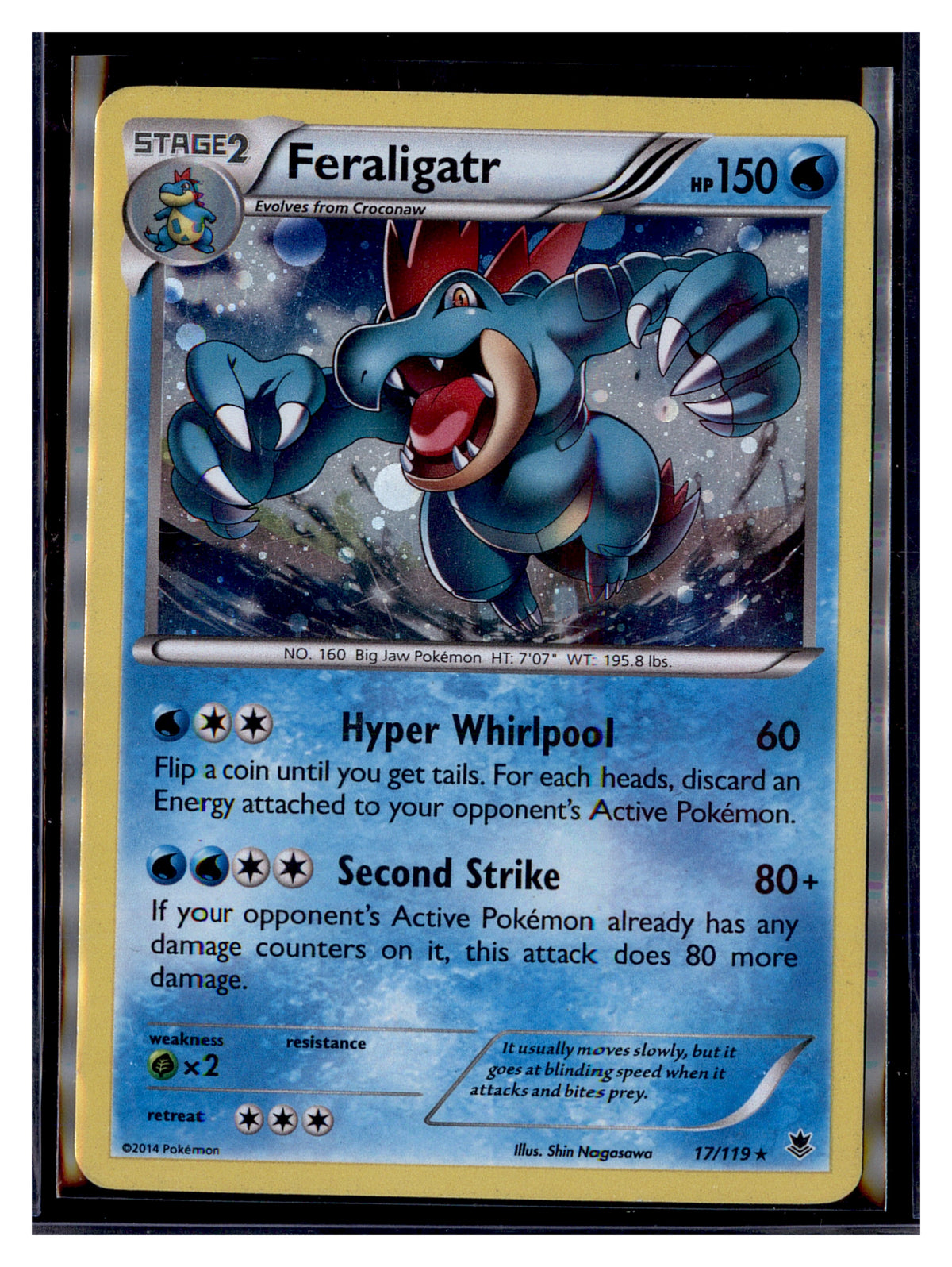 Blister Exclusives #017/119 Feraligatr