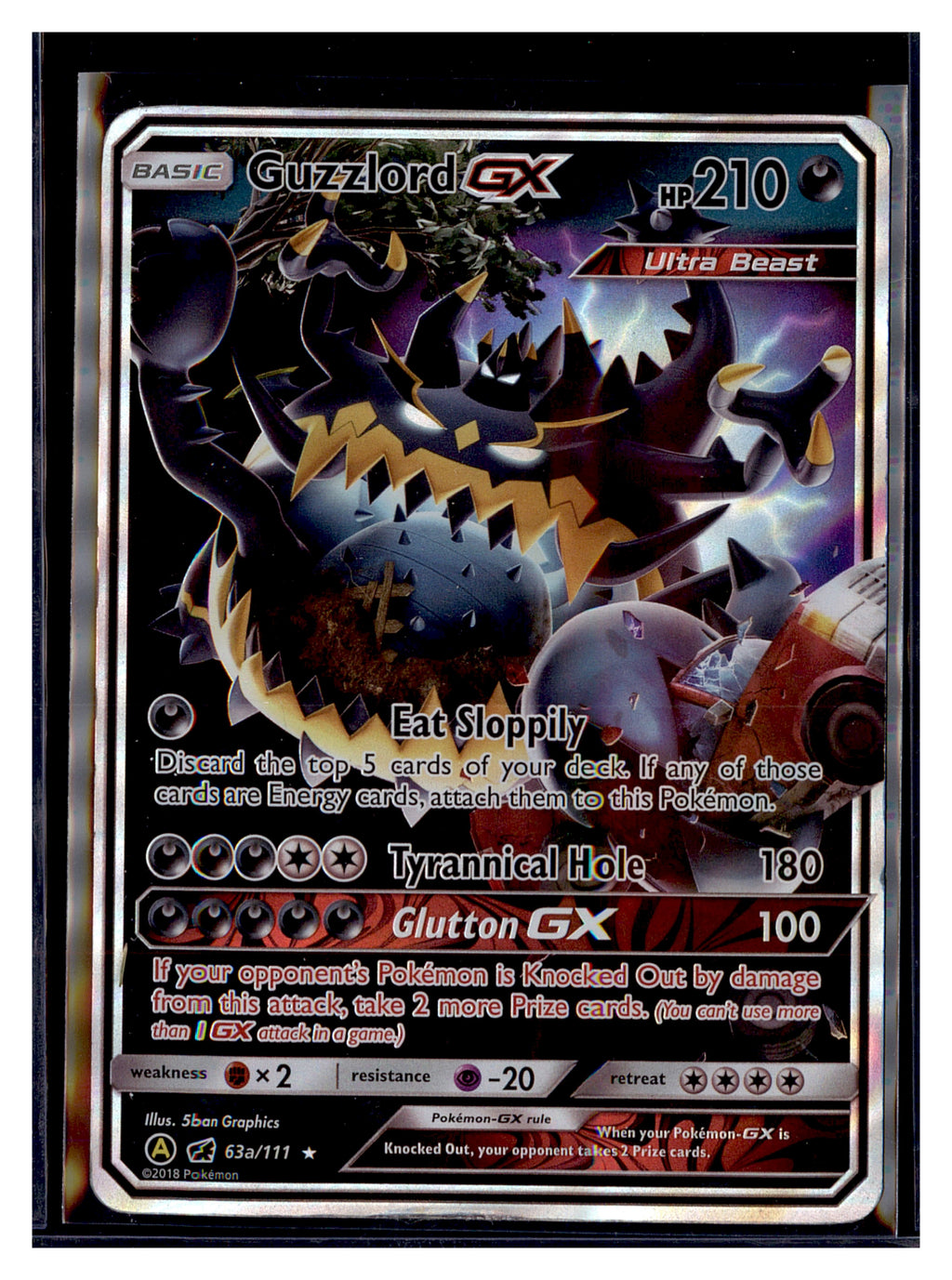 Alternate Art Promos #063a/111 Guzzlord GX