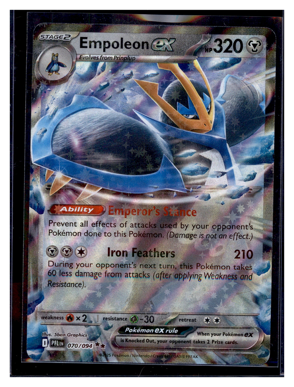 ME02: Phantasmal Flames #070/094 Empoleon ex