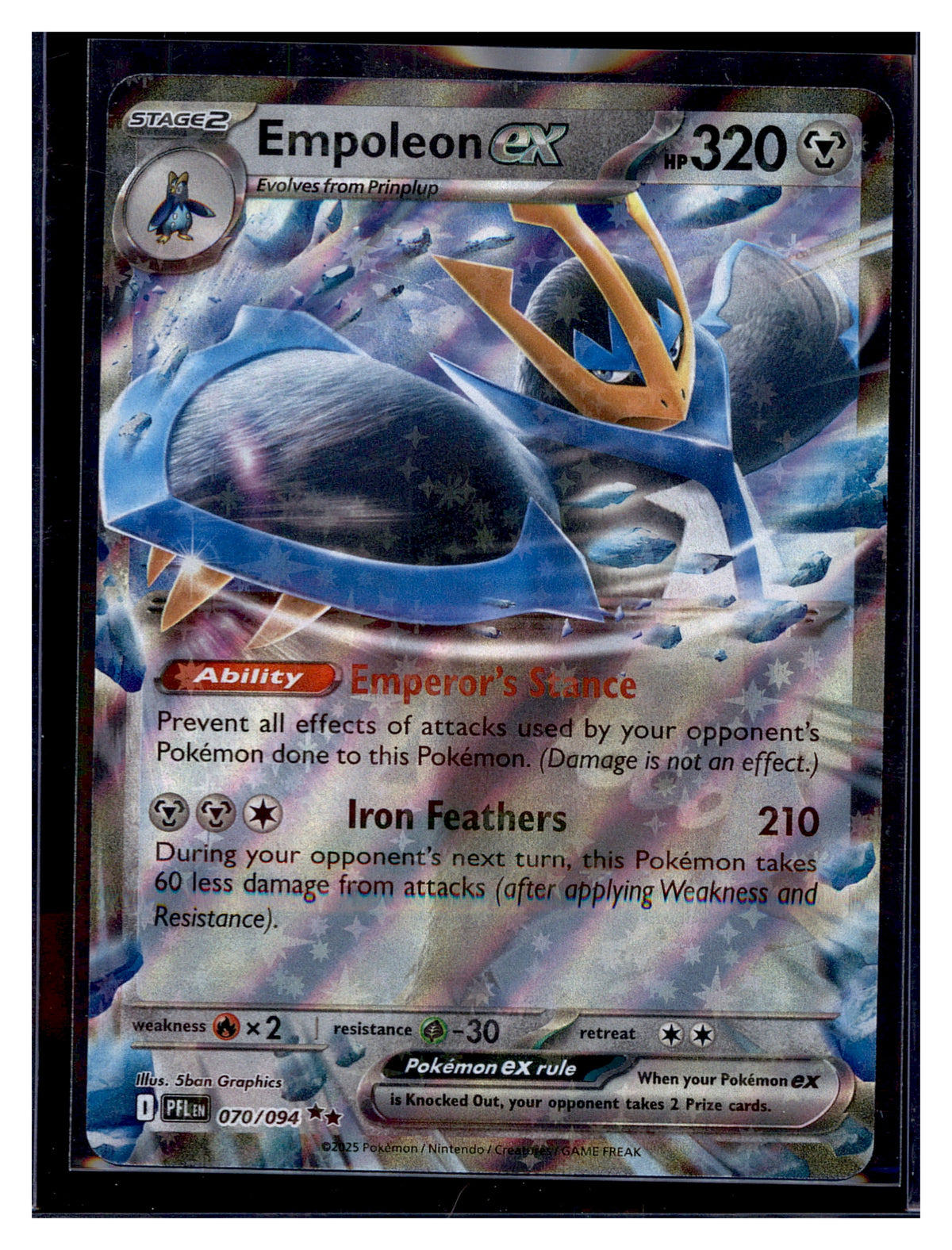 ME02: Phantasmal Flames #070/094 Empoleon ex