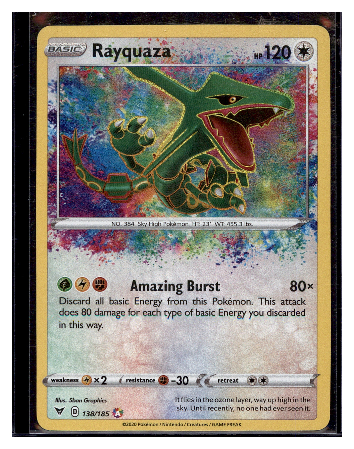 SWSH04: Vivid Voltage #138/185 Rayquaza