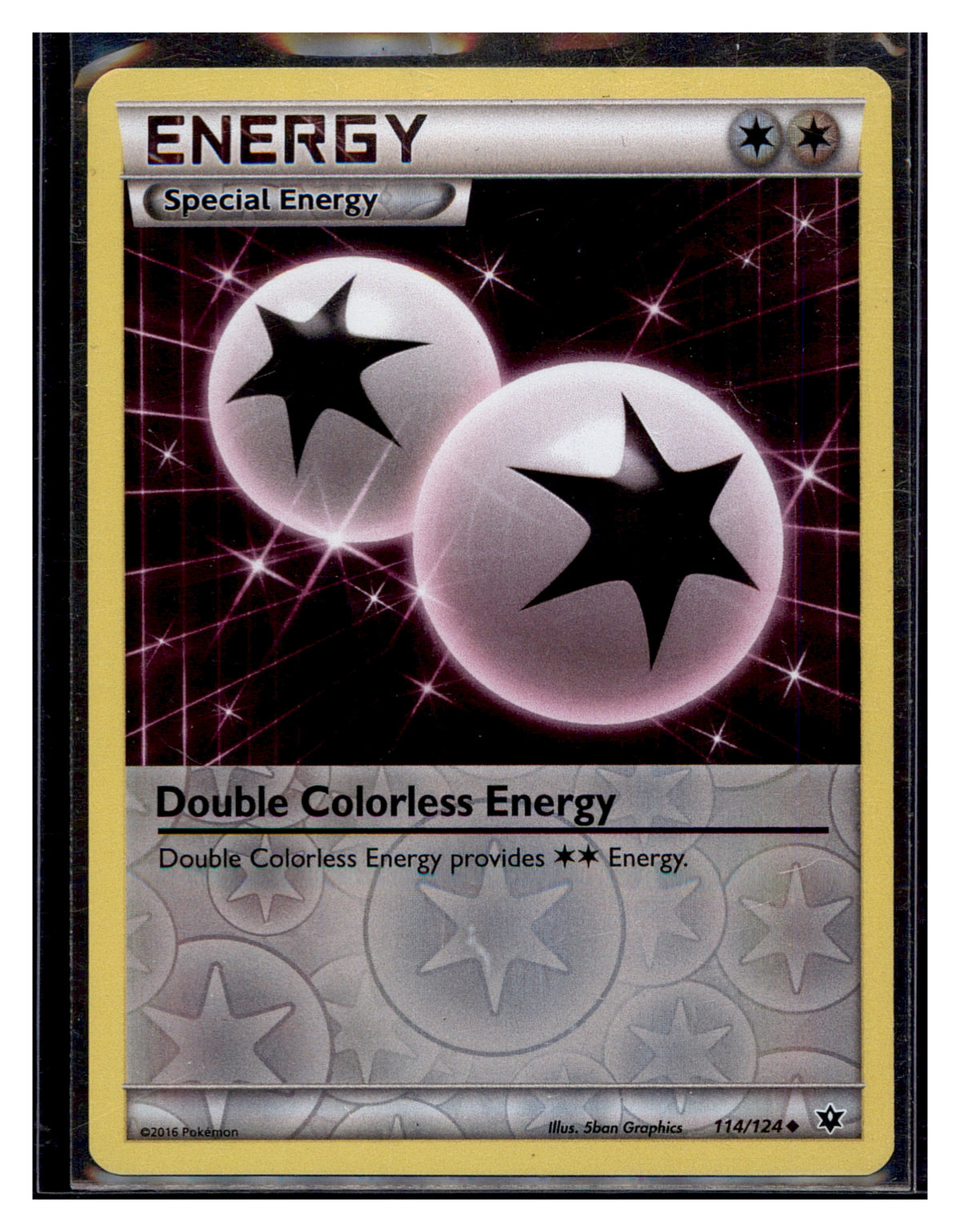 XY - Fates Collide #114/124 Double Colorless Energy
