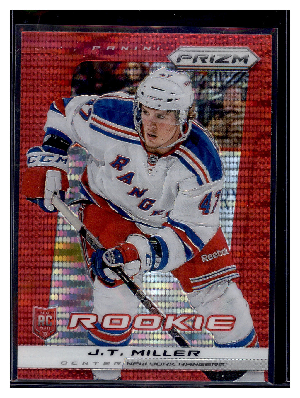 2013-14 Panini Prizm #266 J.T. Miller Prizms Red