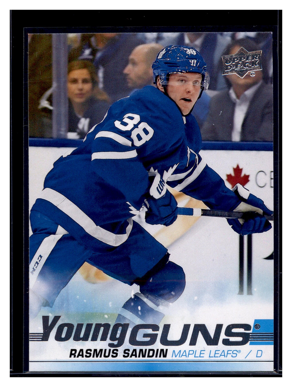 2019-20 Upper Deck #222 Rasmus Sandin