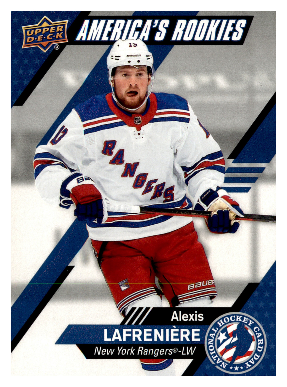 2021 Upper Deck National Hockey Card Day USA #USA-1 Alexis Lafreniere