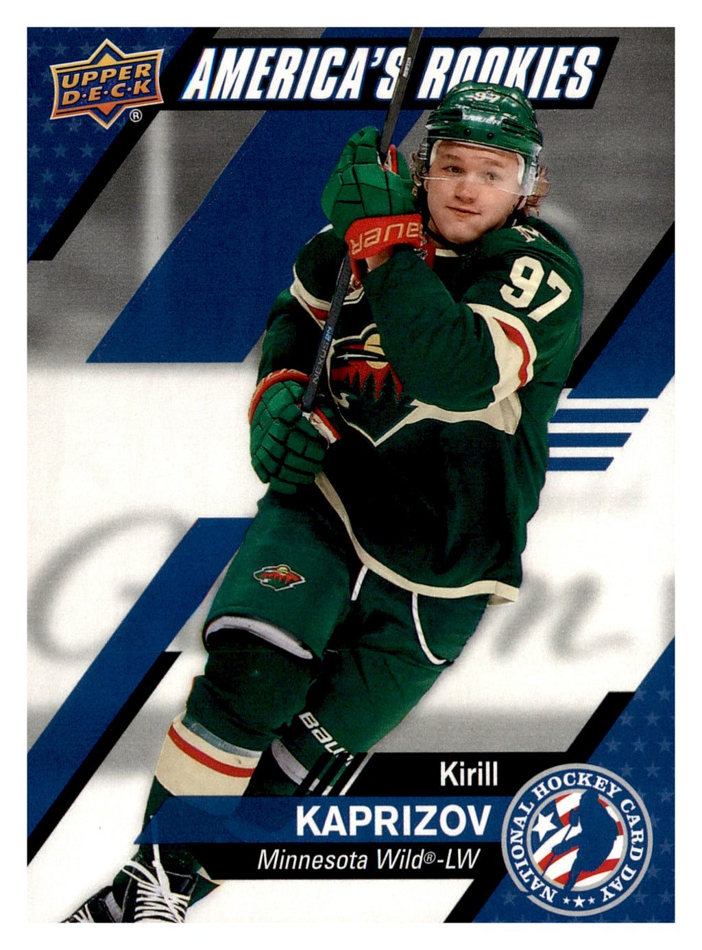 2021 Upper Deck National Hockey Card Day USA #USA-5 Kirill Kaprizov