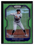 2021 Panini Prizm #212 Aaron Judge Lime Green Prizm #/125