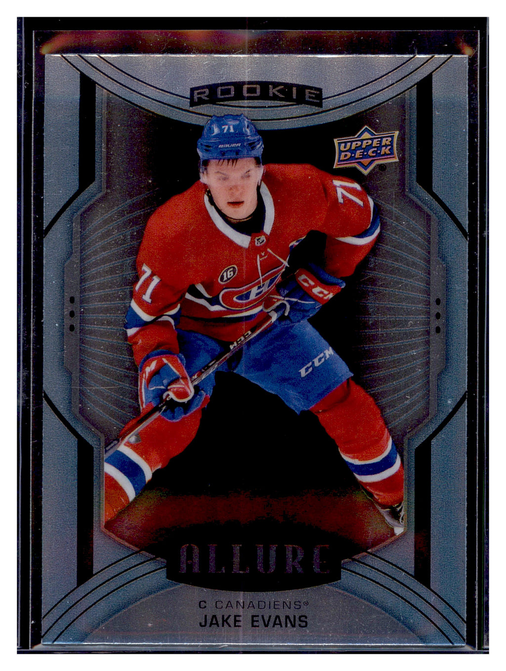 2020-21 Upper Deck Allure #112 Jake Evans