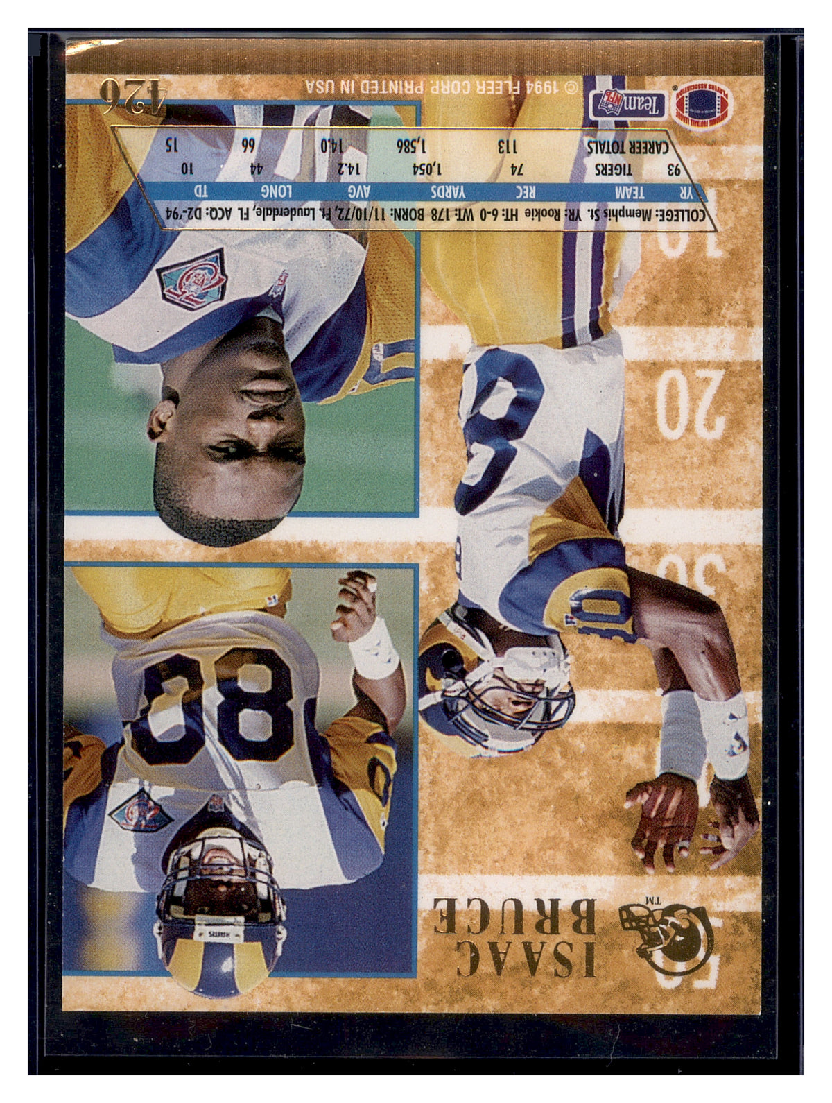 1994 Ultra #426 Isaac Bruce