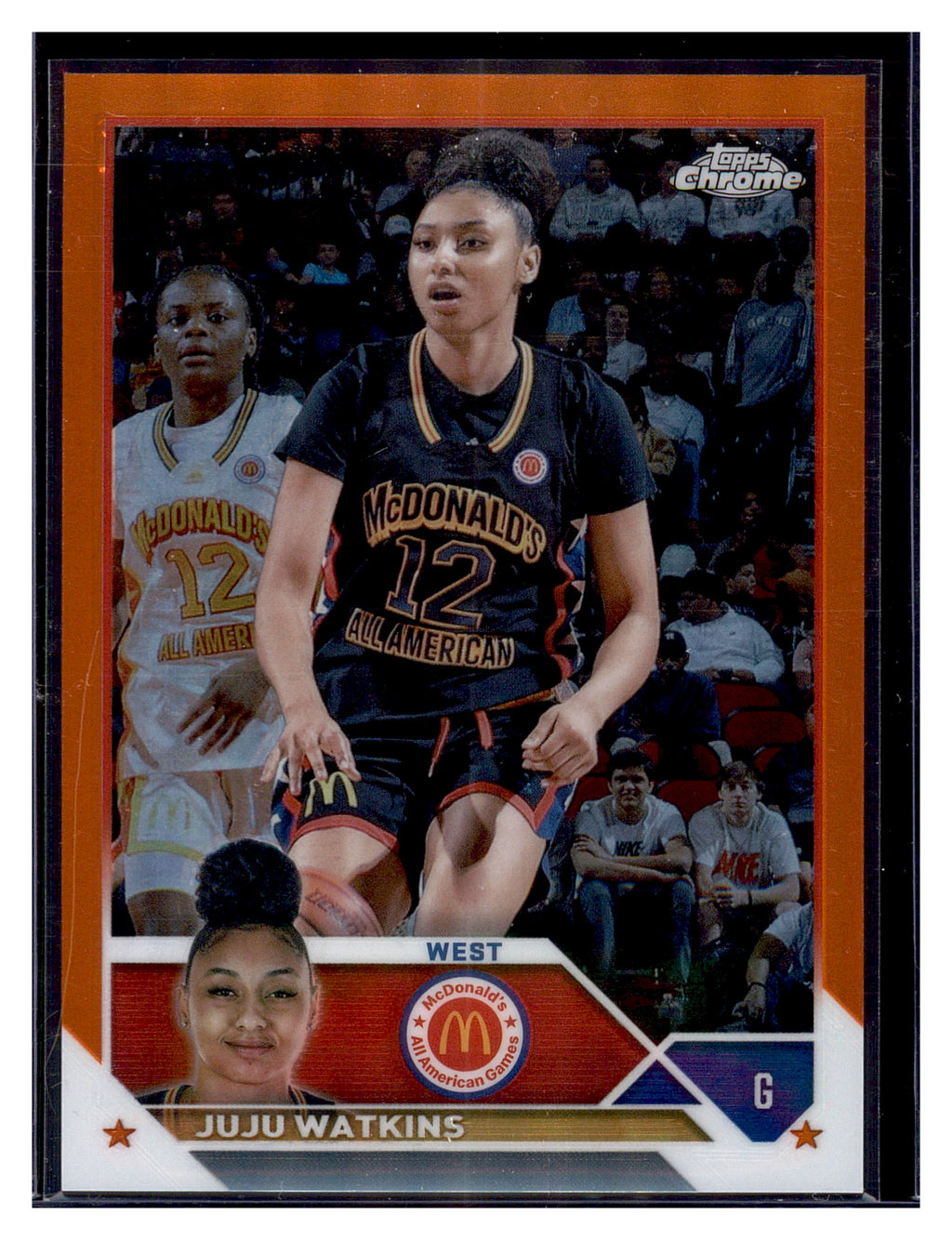 2023 Topps Chrome McDonald's All American #45 Juju Watkins #/25