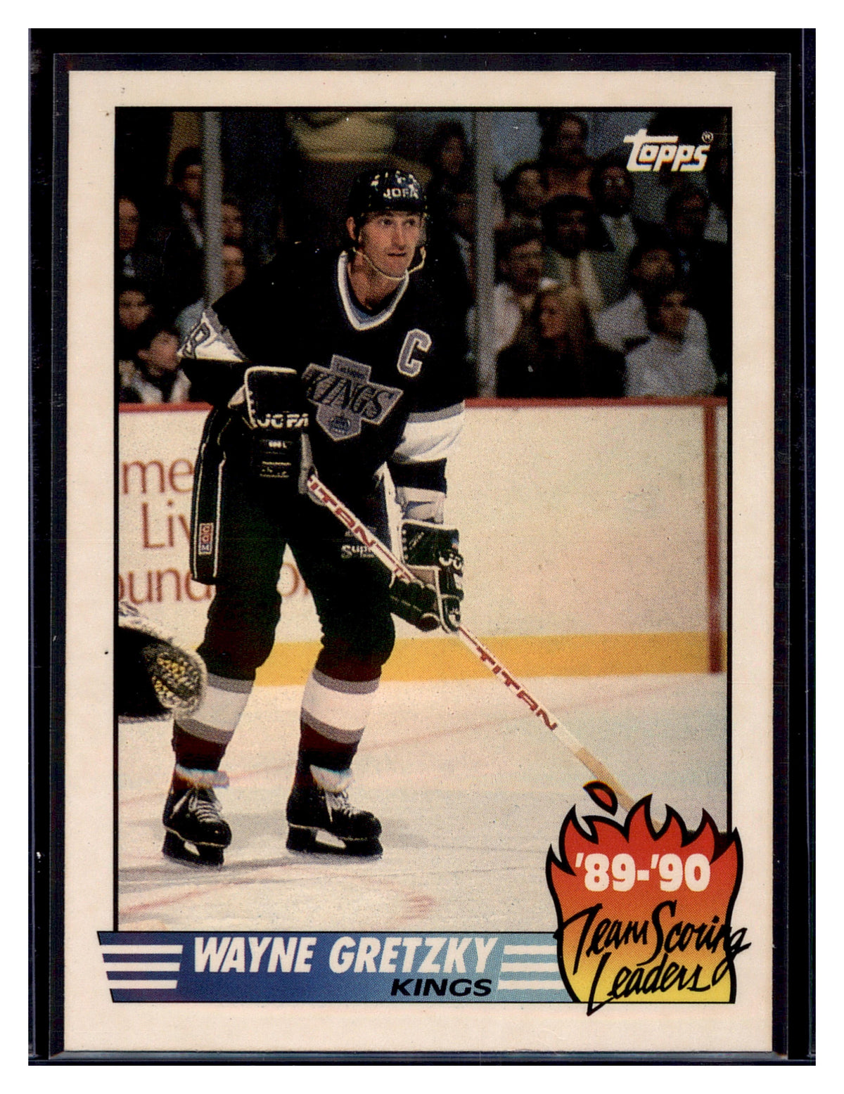 1990-91 Topps #12 Wayne Gretzky Team Scoring Leaders